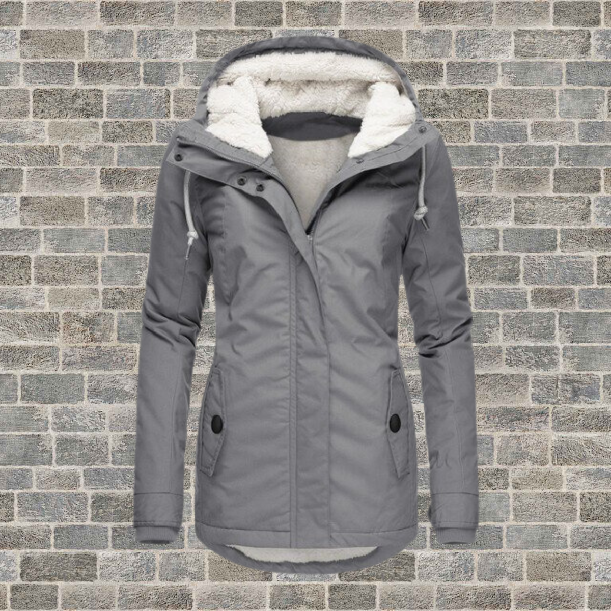 Waterdichte Winterjas voor Dames – Met Capuchon, Comfort en Perfecte Pasvorm
