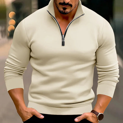 Casual Zip Sweater