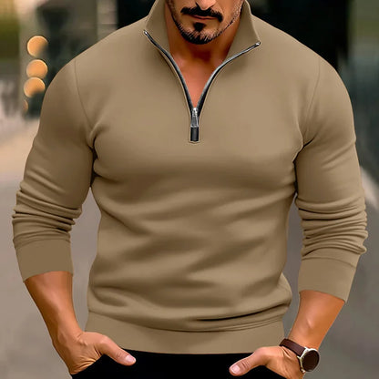 Casual Zip Sweater