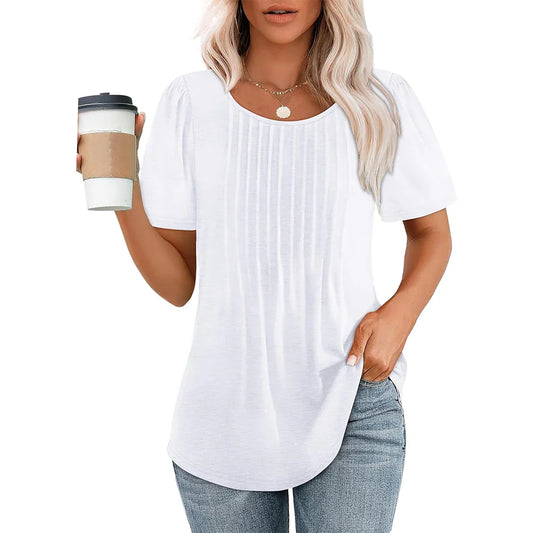 Zomerse elegantie T-shirt