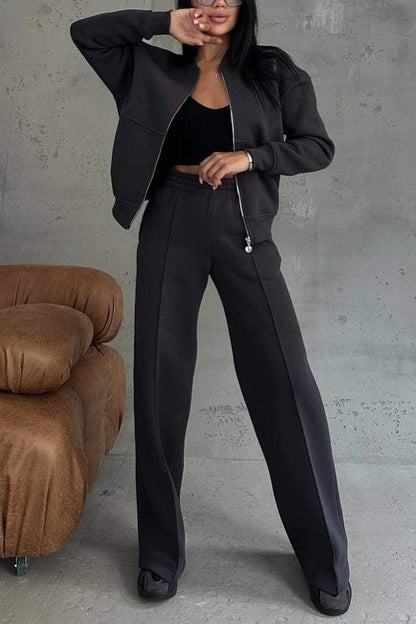 Trendy tweedelig loungepak
