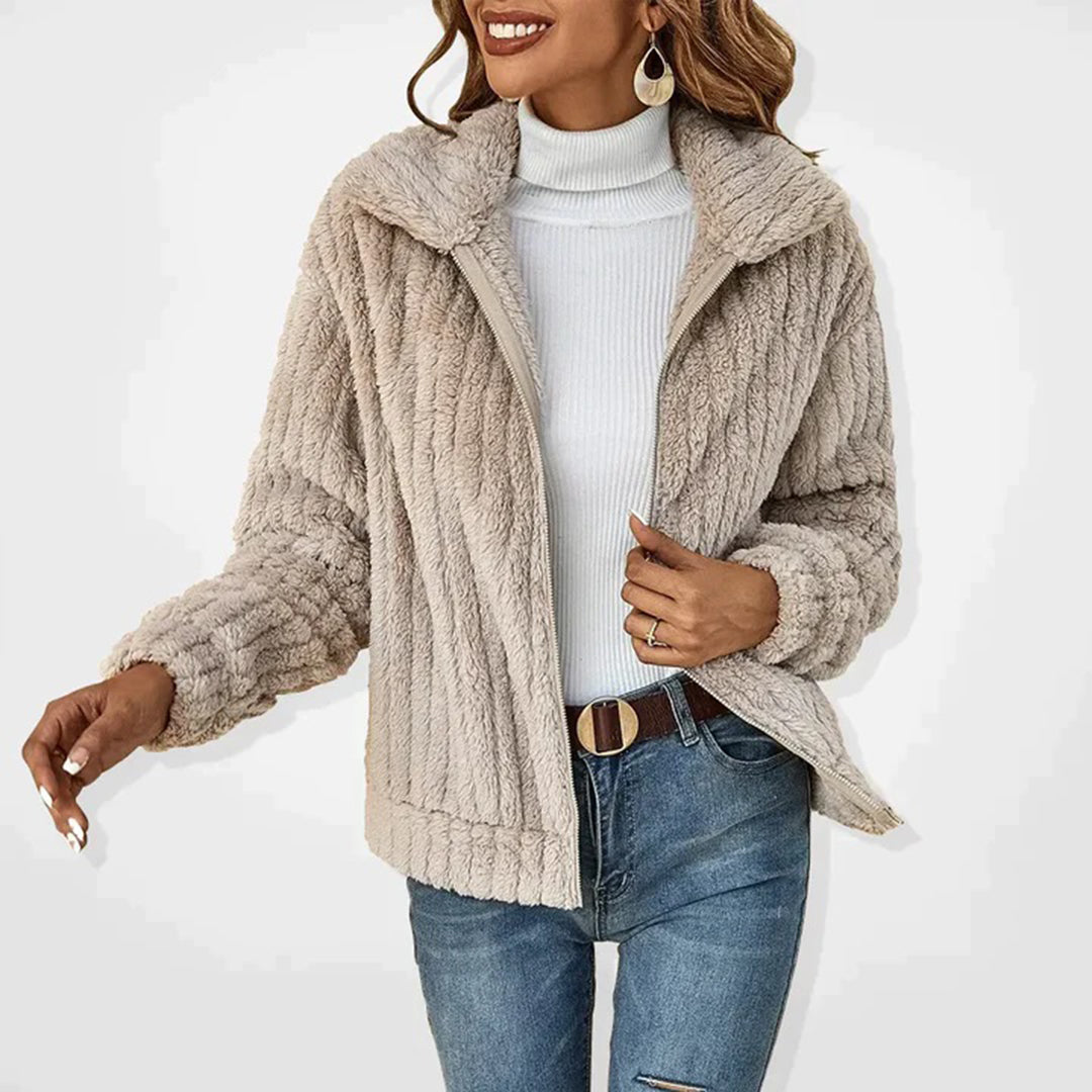 Noa | Lang Fleece Vest voor Dames | Warm en Stijlvol