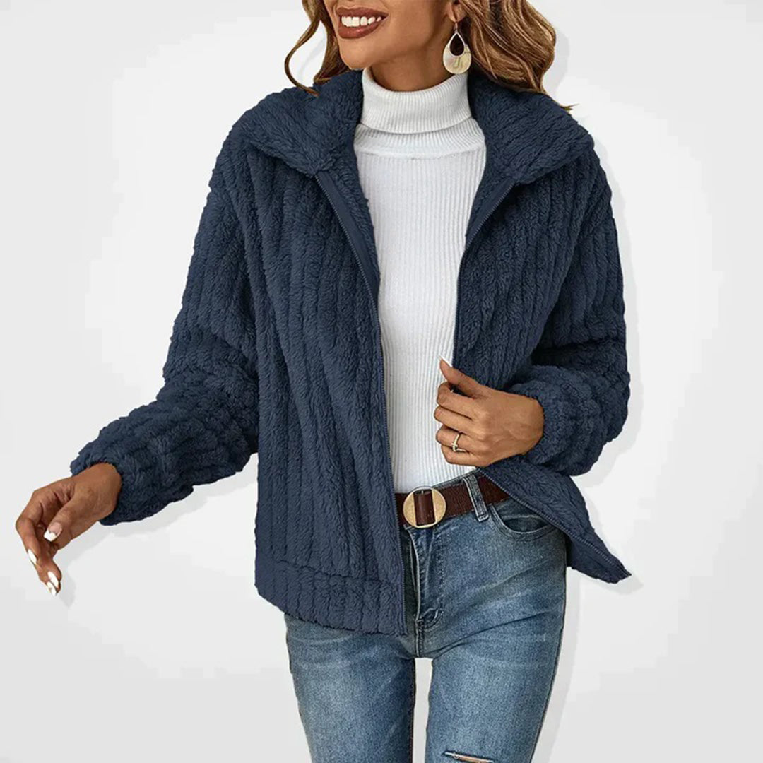 Noa | Lang Fleece Vest voor Dames | Warm en Stijlvol