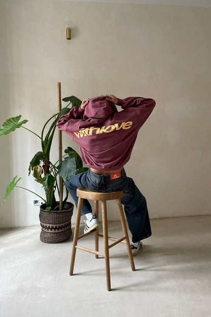 Nanda | "With love" hoodie