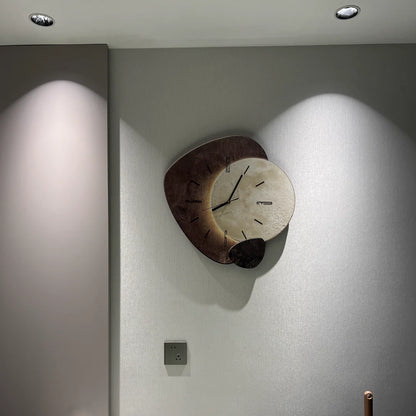Scandinavische Luxueuze Wandklok | Modern Design & Verlichting