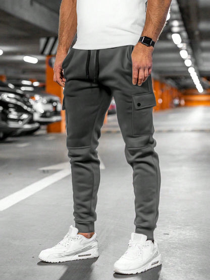 Tom | Heren joggingbroek met draai-omslag zak