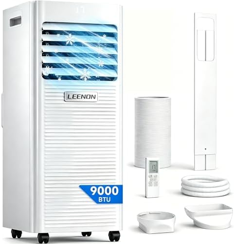 Climatizzatore Portatile 9000 BTU con Deumidificatore e Ventola