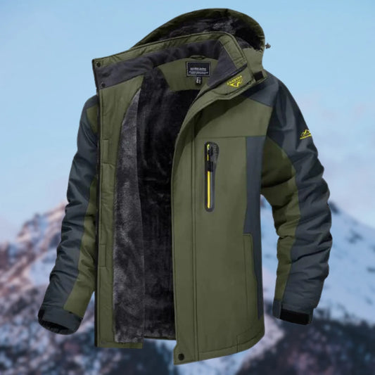 Waterdichte Winterjas Heren - Fleece Afdichting - Warm & Stijlvol