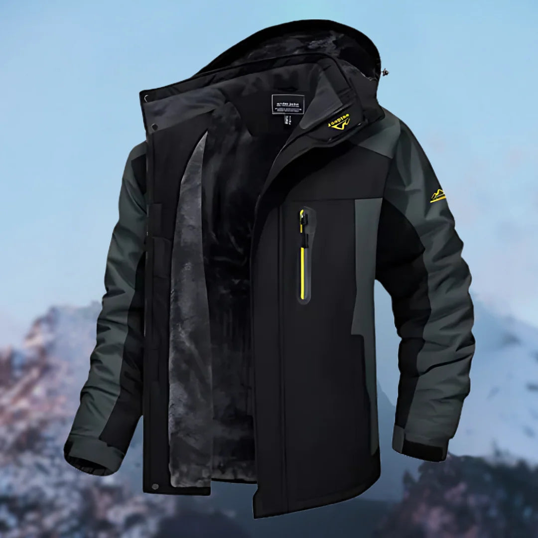 Waterdichte Winterjas Heren - Fleece Afdichting - Warm & Stijlvol