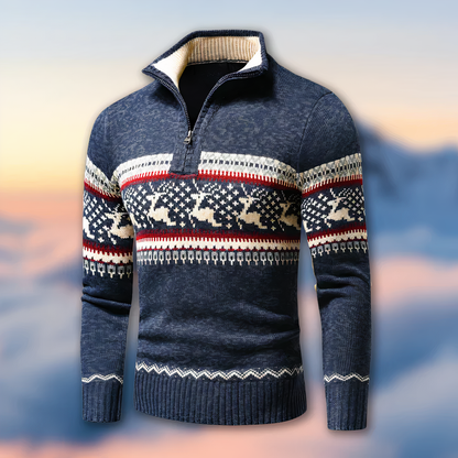 Gebreide Kerstsweater- perfect voor de winterdagen- heerlijk warm